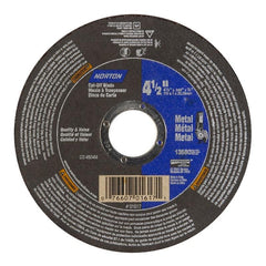 NORTON Norton 076607-01617 Type 1 Cut-off Blade 4.5in Aluminum Oxide