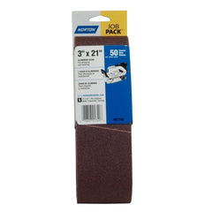 NORTON Norton 076607-01740 Sanding Belt 50 Grit 3x21 Inches