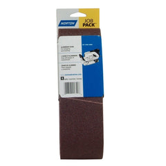 NORTON Norton 076607-05285 Sanding Belt 4x24 in 180 Grit 5 Pack