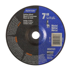 NORTON Norton 076607-75956 Type 27 Grinding Wheel 7in Aluminum Oxide