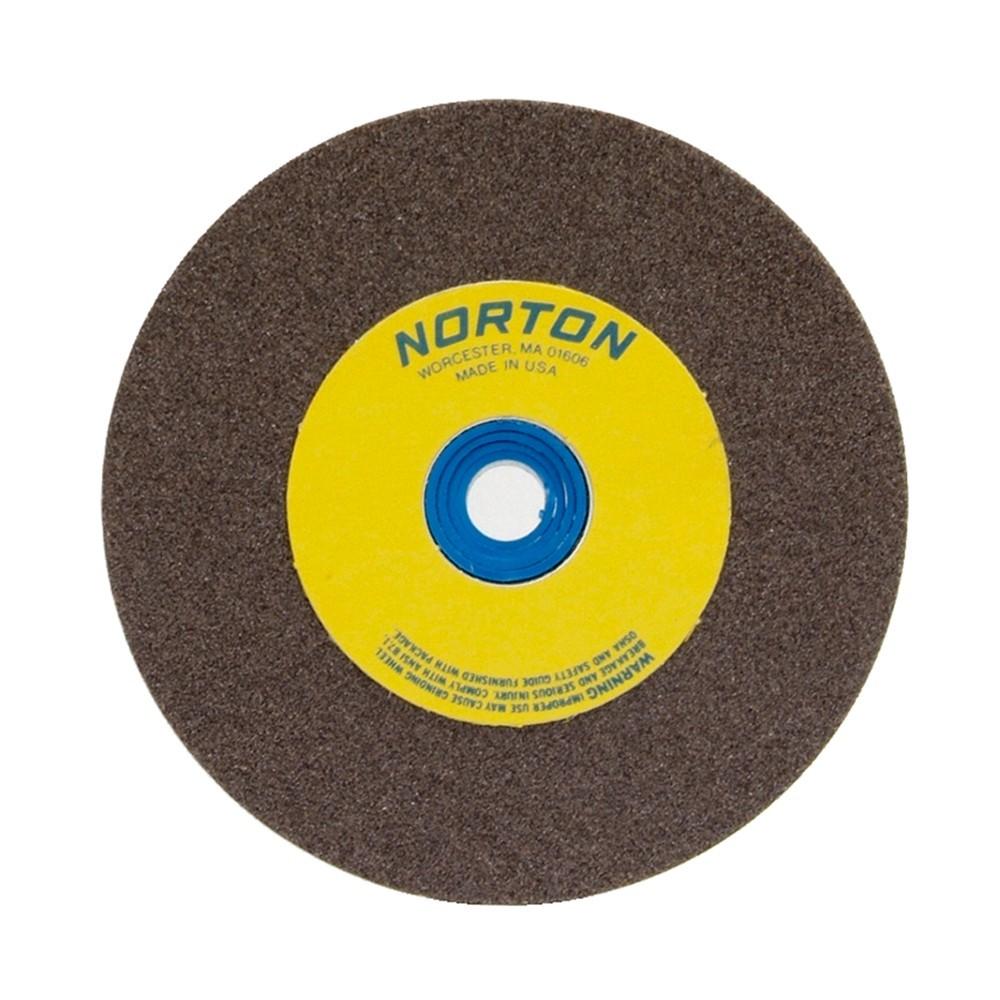 NORTON Norton 076607-88255 Type 1 Bench Grinding Wheel 6x1x1 Medium