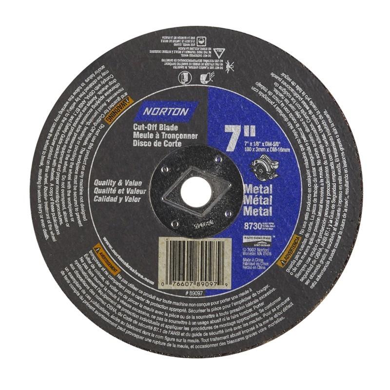 NORTON Norton 076607-89097 Type 1 Circular Saw Blade 7 in