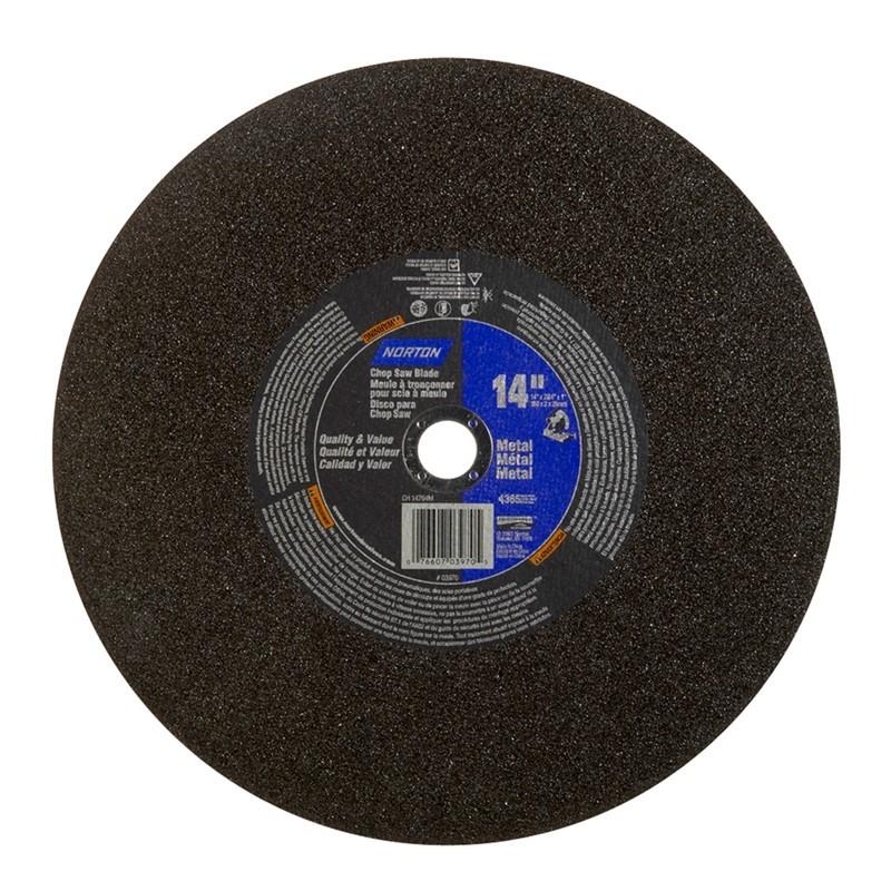 NORTON Norton 076607-89399 Type 1 Chop Saw Blade 14 in Metal Cutting