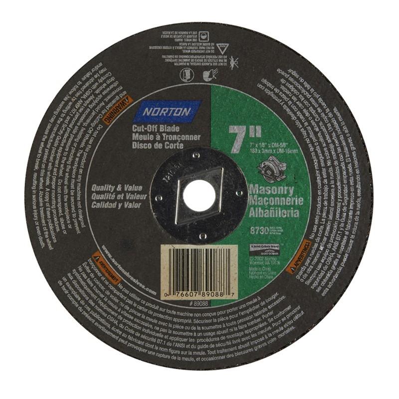 NORTON Norton 076607-89088 Masonry Circular Saw Blade 7 Inch