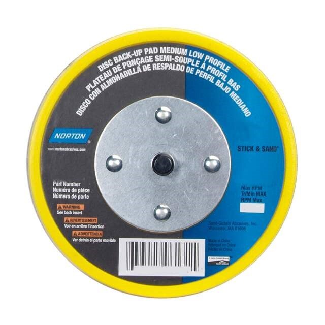 NORTON Norton 636425-06145 Abrasive Disc Backup Pad 6 Inch