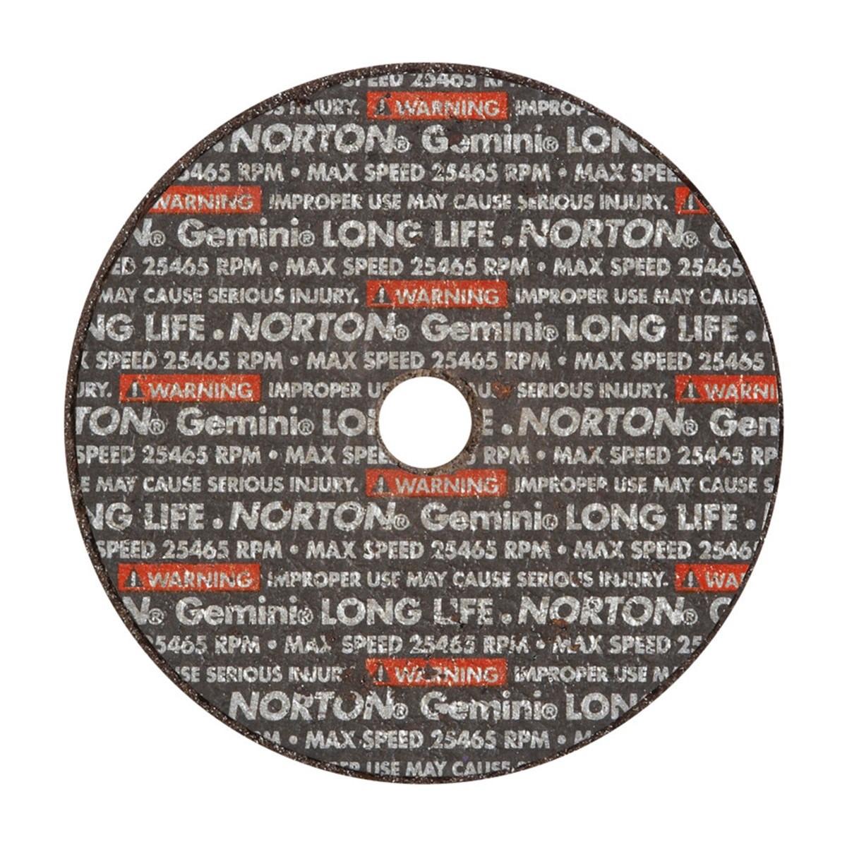 NORTON Norton 662435-10653 Gemini Cut-off Wheel Type 01/41