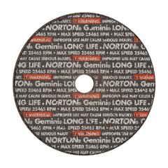 NORTON Norton 662435-10653 Gemini Cut-off Wheel Type 01/41