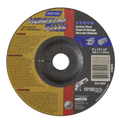 NORTON Norton 662528-09376 Type 27 Grinding Wheel 6x1/4x7/8