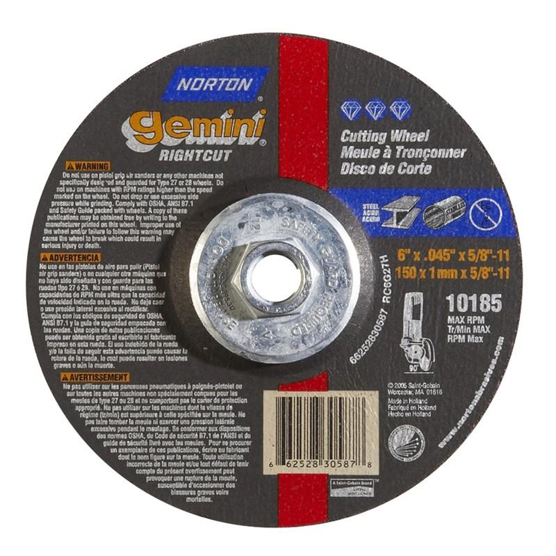 NORTON Norton 662528-30587 Type 27 Cut-off Blade Metal