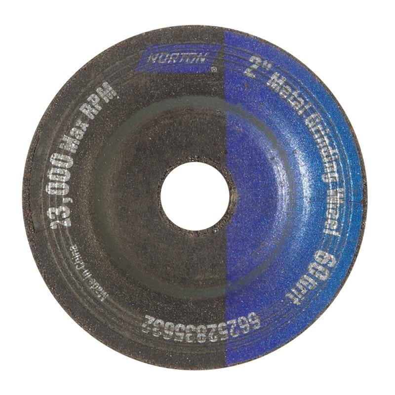 NORTON Norton 662528-35632 Type 27 Grinding Wheel 2x1/8x3/8