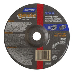 NORTON Norton 662529-40098 Type 27 Grinding Wheel 7x1/4x7/8