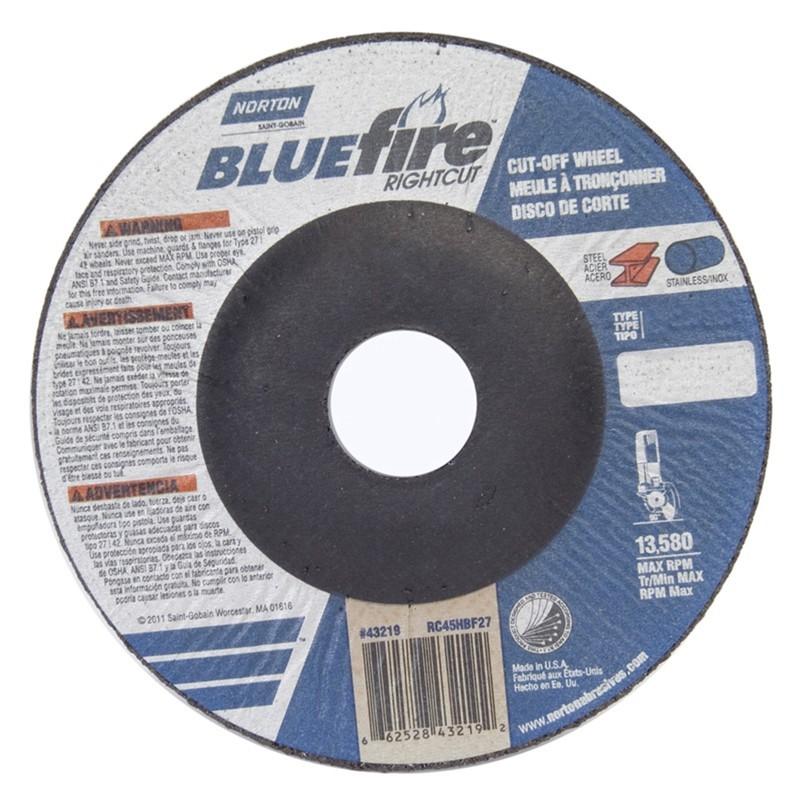 NORTON Norton 662528-43219 Type 27 Right-cut Cut Off Wheel