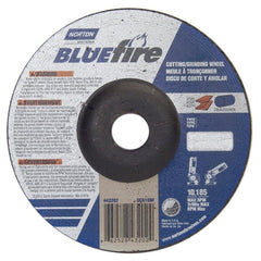 NORTON Norton 662528-43202 Type 27 Grinding Wheel 6 in 24 Grit