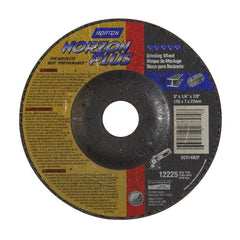 NORTON Norton 66252843334 Type 27 Grinding Wheel 5x1/4x7/8