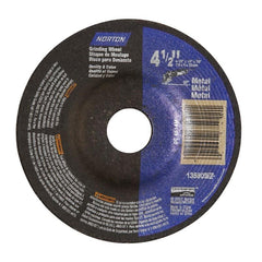 NORTON Norton 66252843607 Type 27 Grinding Wheel 4.5x0.25x0.875