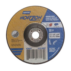 NORTON Norton 66252842177 Type 27 Grinding Cutting Wheel 3 Inch