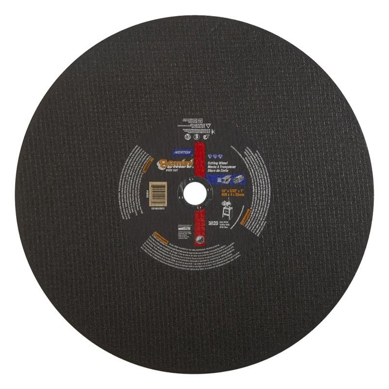 NORTON Norton 66253410183 Cut-off Blade 16x5/32x1 Type 1 3820 Rpm