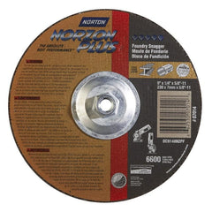 NORTON Norton 662530-07014 Type 27 Grinding Wheel 9x1/4x5/8-11