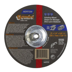 NORTON Norton 662530-49104 Type 27 Grinding Wheel 9x1/4 Metal