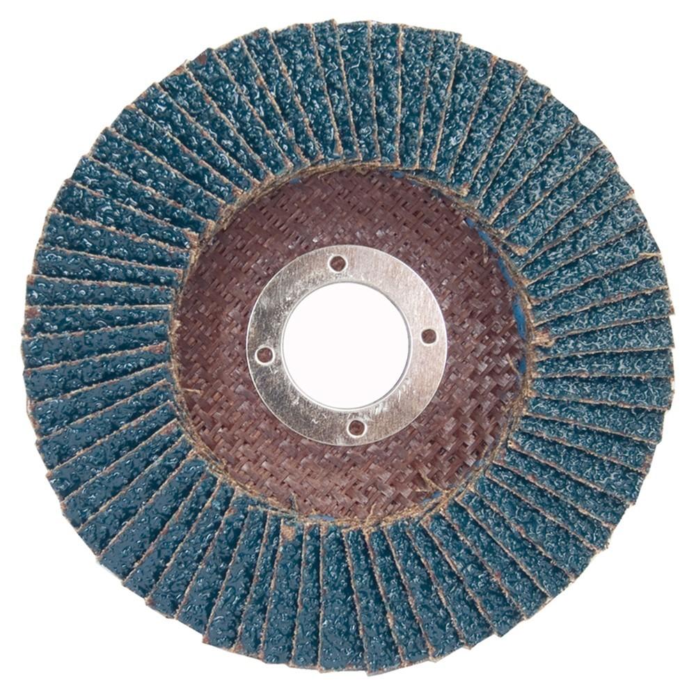 NORTON Norton 662611-19268 Type 29 Flap Disc 60 Grit 4.5in 5 Pack