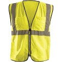 OCCUNOMIX Occunomix ECO-G-YS/M Class 2 Safety Vest Yellow S/m