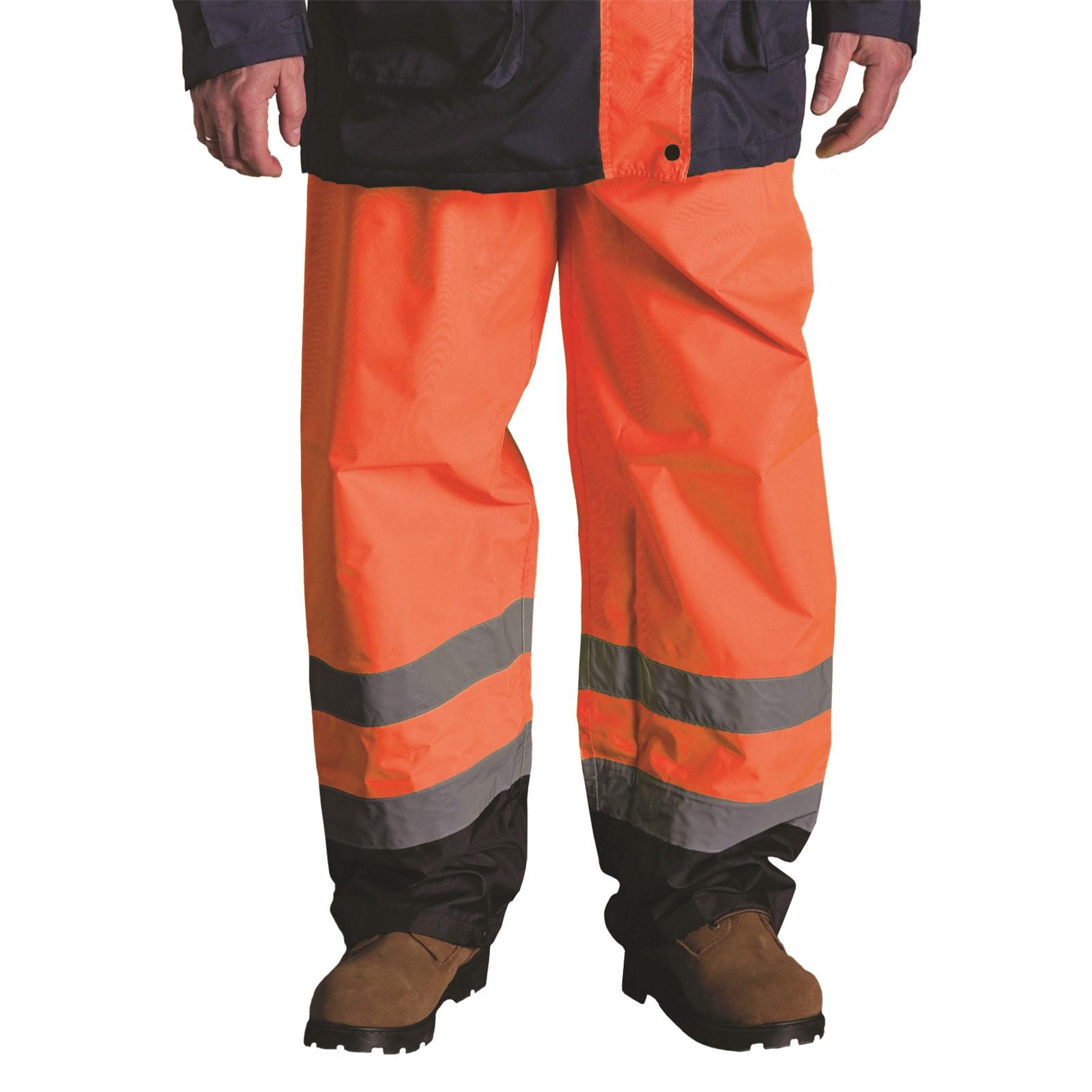 PIP Pip 318-1757-OR/3X Hi-vis Polyester Pants 3XL Class E