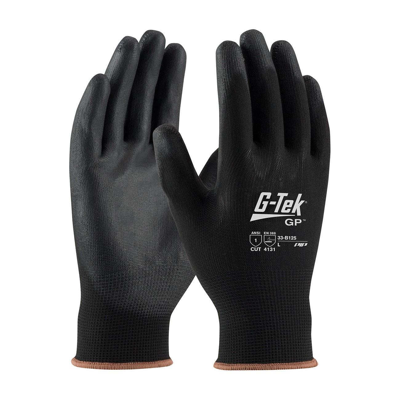 PIP Pip 33-B125/XL G-tek Nitrile Coated Palm Gloves Xl