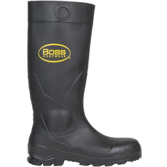 PIP Pip 382-810/8 Boss 16 Inch Black Pvc Steel Toe Boot