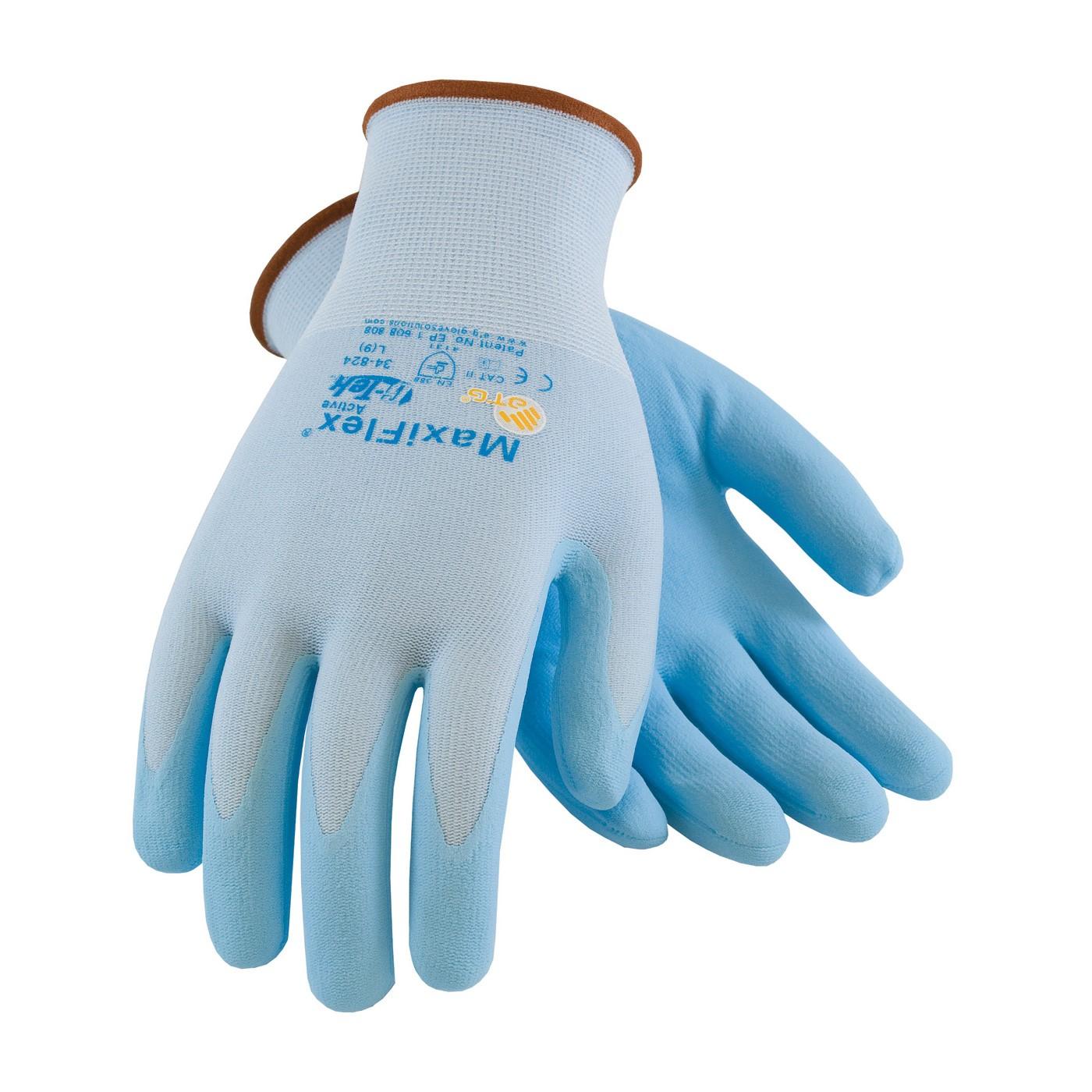 PIP Pip 34-824/L G-tek Maxiflex Active Nitrile Gloves Large