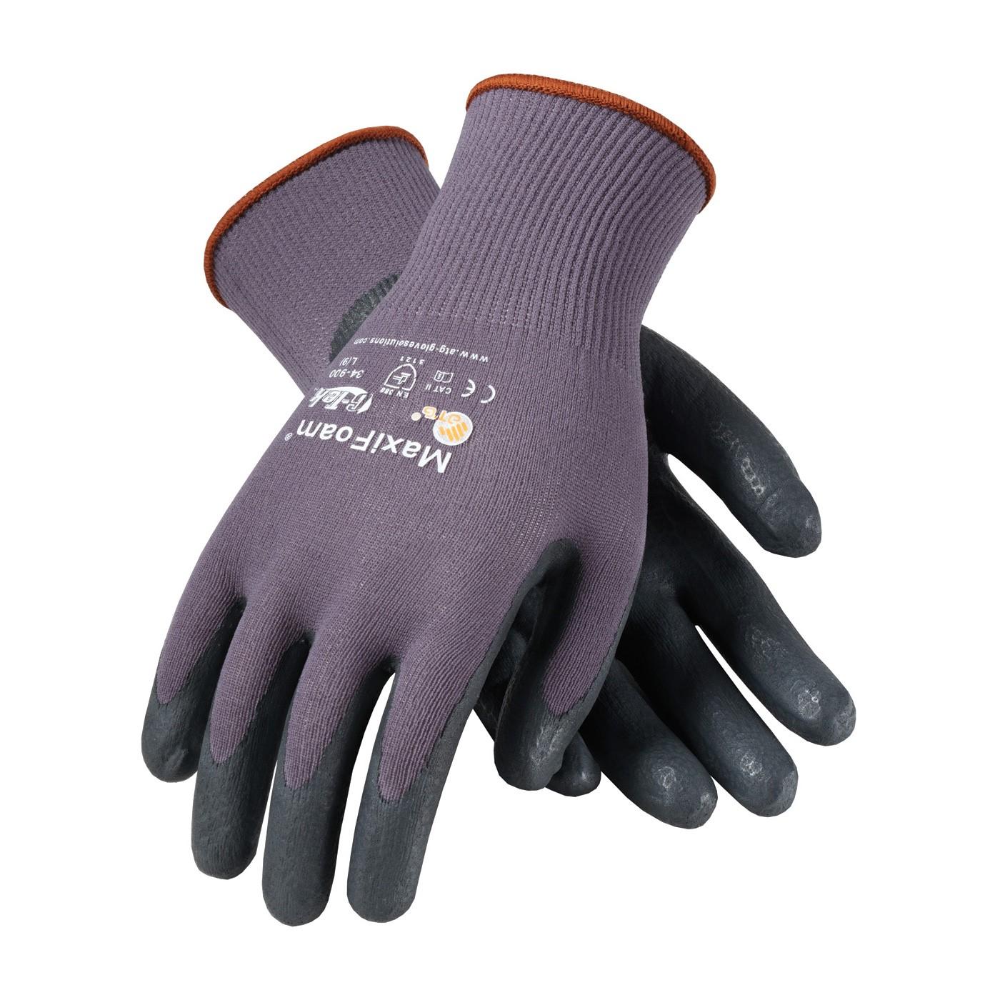 PIP Pip 34-900/L G-tek Maxifoam Lite Nitrile Glove Large