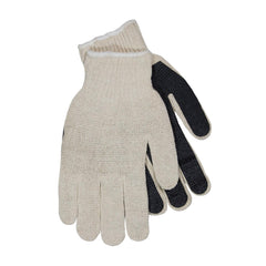 PIP Pip 36-110PC-BK/L Pvc Coated String Knit Glove Black Large