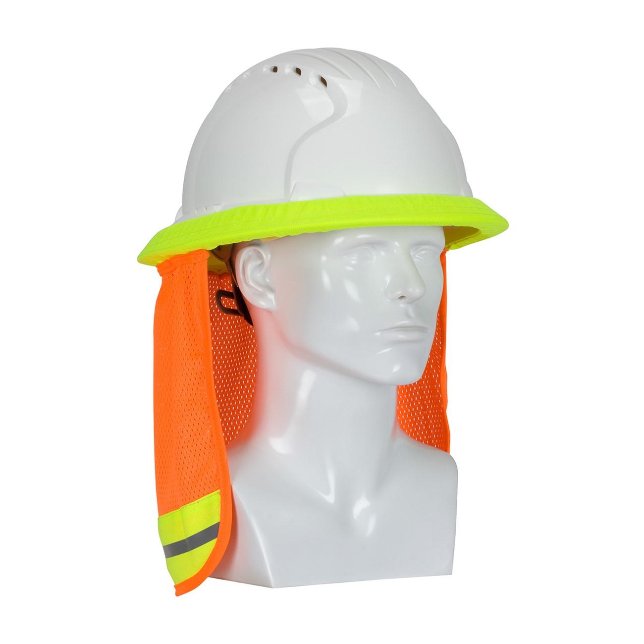 PIP Pip 396-700FR-OR Fr Treated Hard Hat Neck Shade