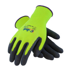 PIP Pip 55-AG317/L Latex Dipped Work Gloves Hi-vis Yellow L
