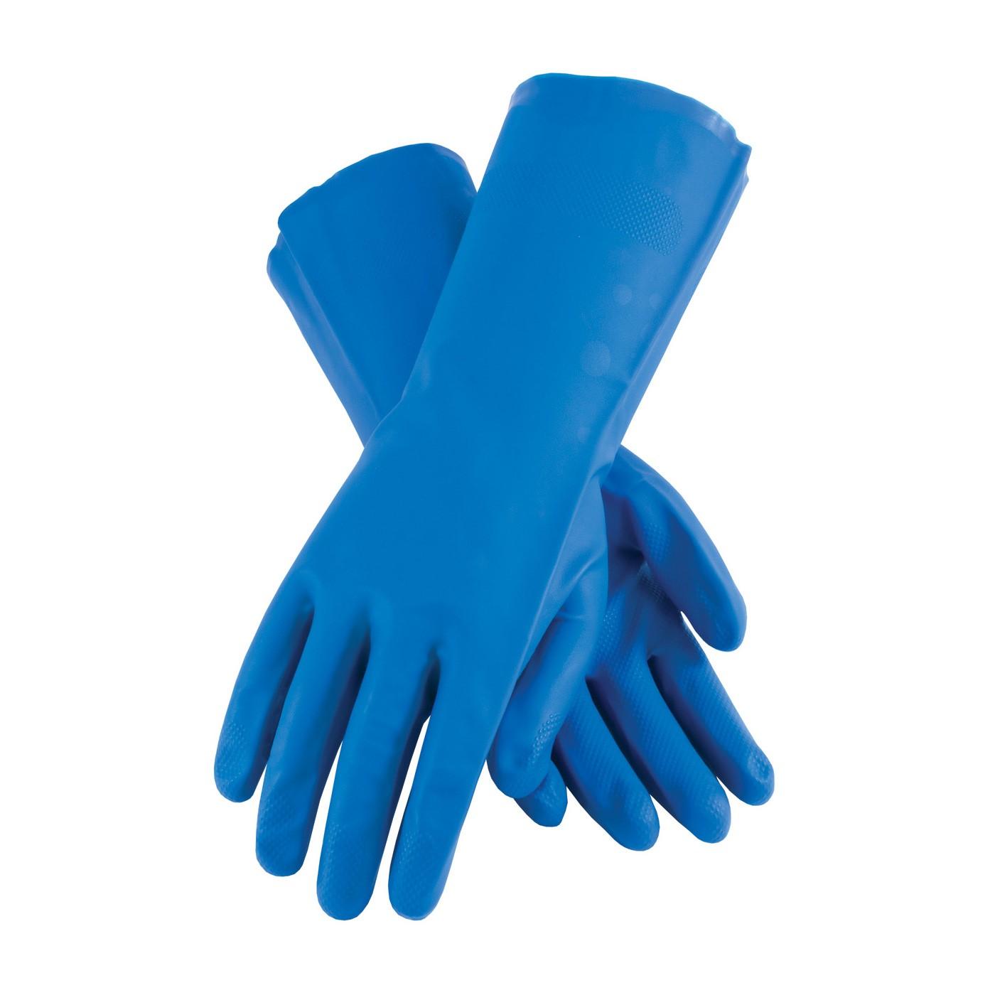 PIP Pip 50-N140B/L Nitrile Gloves 15 Mil 13 in Unlined Large