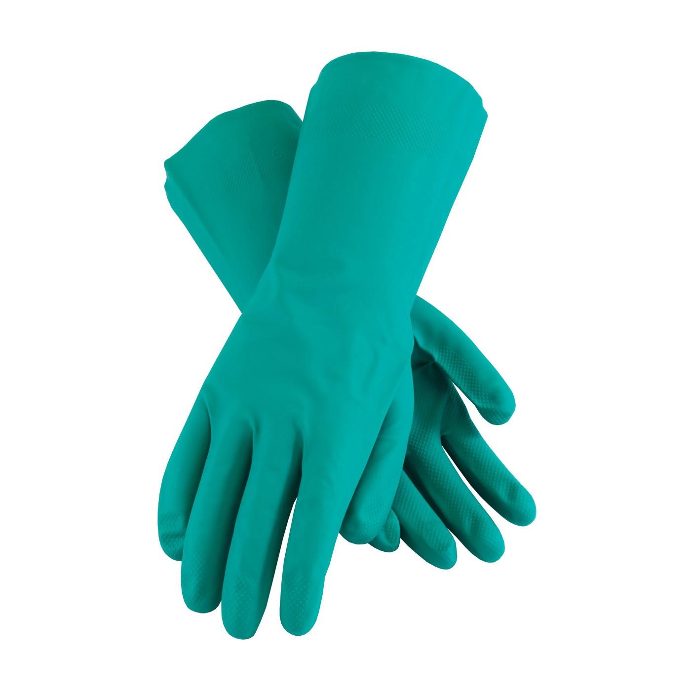 PIP Pip 50-N110G/L Nitrile Gloves 11 Mil 13in Unlined Green Large