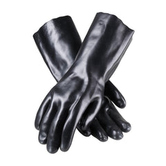 PIP Pip 58-8040 Pvc Work Gloves 14 in Interlock Lined Black