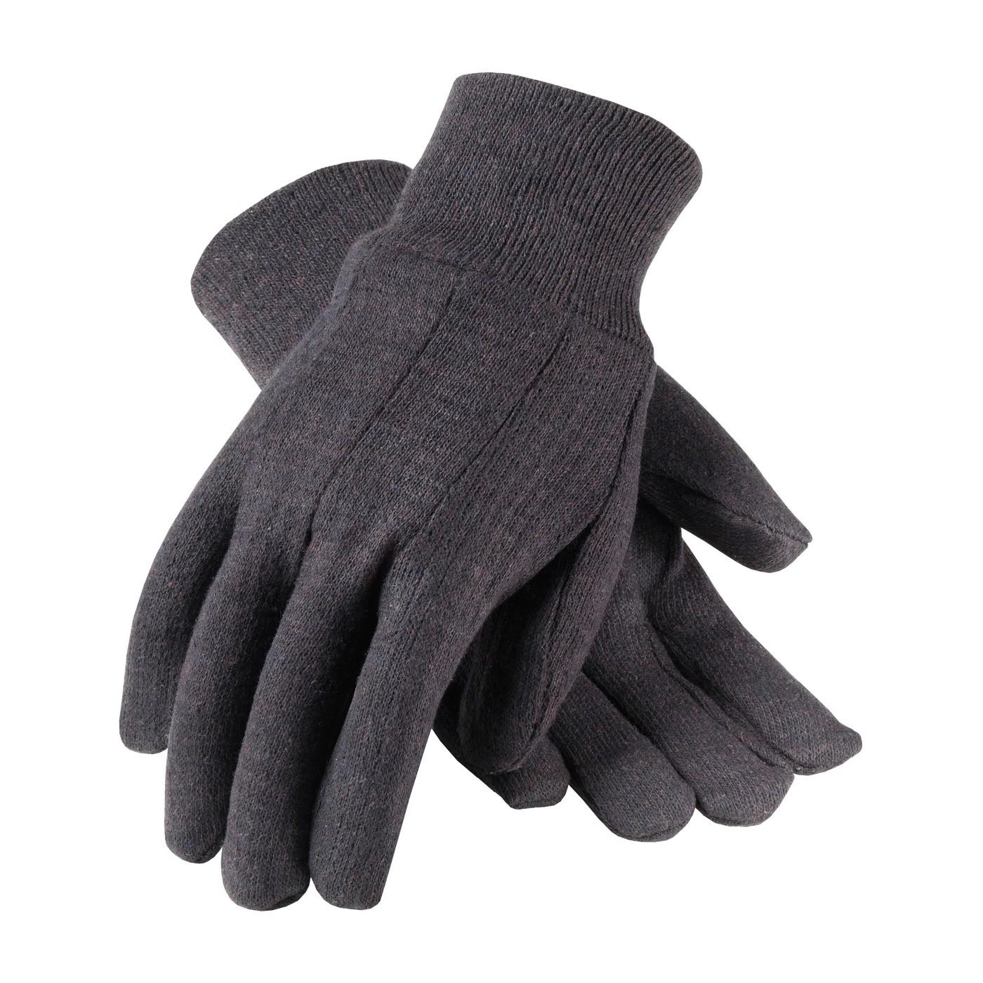 PIP Pip 95-806 Brown Economy Jersey Glove Knitwrist