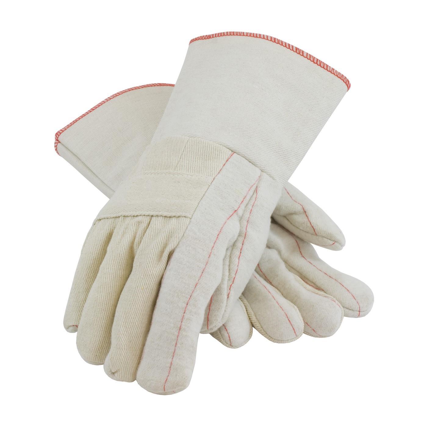PIP Pip 94-928G Canvas Hot Mill Glove 28 Oz Gauntlet