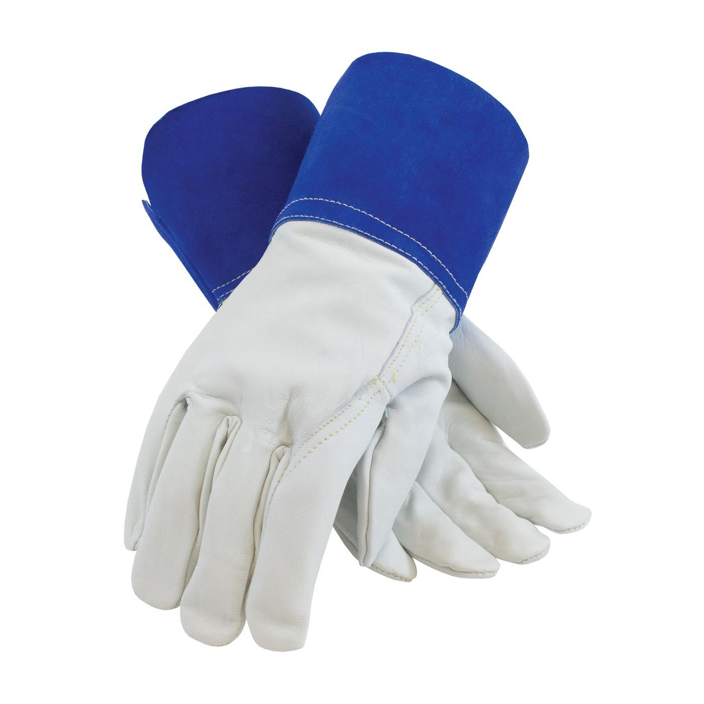 PIP Pip 75-4854/L Mig Tig Welders Gloves Goatskin Large
