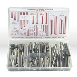 PRECISION BRAND Precision Brand 12990 Stainless Steel Roll Pin Assortment