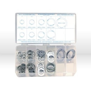 PRECISION BRAND Precision Brand 12935 External Retaining Ring 140 Pc