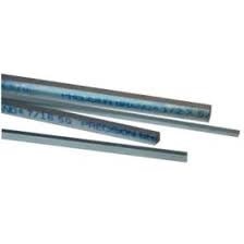 PRECISION BRAND Precision Brand 14125 Square Keystock Zinc Plated 12 in 10pk
