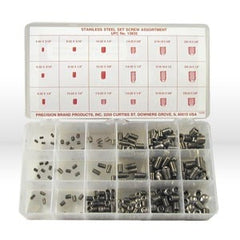 PRECISION BRAND Precision Brand 13935 Screw Set 220 Pc Stainless Steel