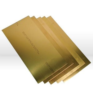 PRECISION BRAND Precision Brand 17999 Brass Shim Stock Assortment Metric