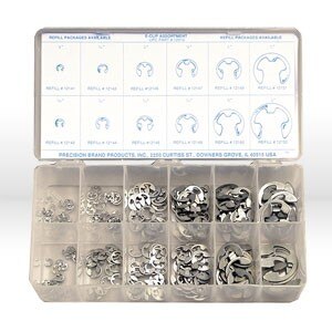 PRECISION BRAND Precision Brand 12910 E-clip Assortment 265 Piece