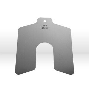 PRECISION BRAND Precision Brand 81205 Slotted Shim Stainless Steel
