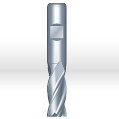 PRECISION TWIST DRILL Precision Twist Drill 5110017 Hss End Mill 6 Flute 5/8 in