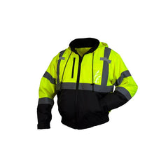 PYRAMEX Pyramex RJ3110XL Hi-vis Bomber Jacket Fleece Lining Xl