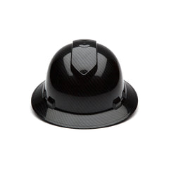 PYRAMEX Pyramex HP54117S Ridgeline Full Brim Hard Hat Shiny Black