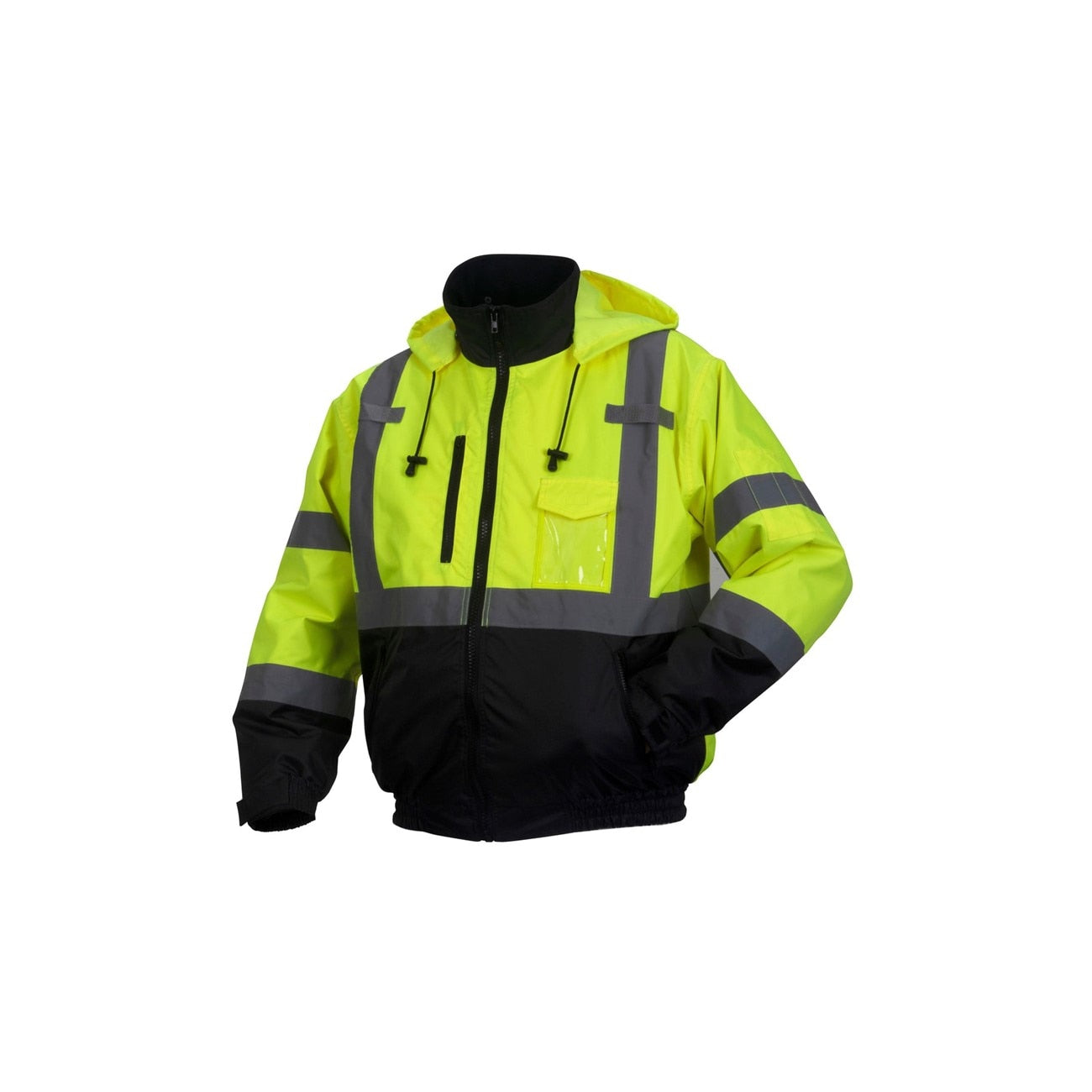 PYRAMEX Pyramex RJ3110HL Hi-vis Heated Waterproof Safety Jacket Large